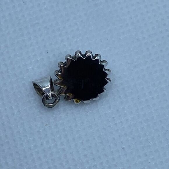  Vintage 925 Peridot Pendant - Picture 3 of 4